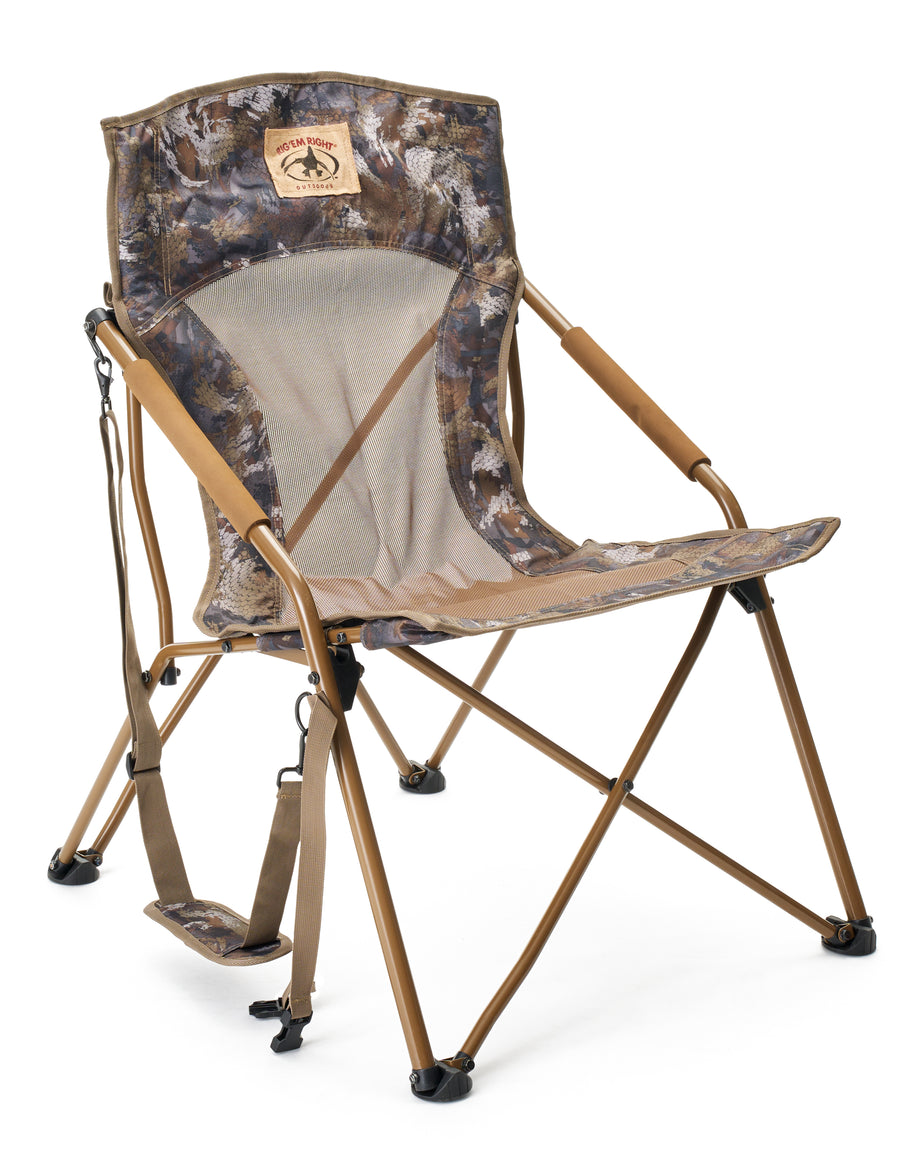 Rig'Em Right Camphunter Chair - Classic Brown Camo