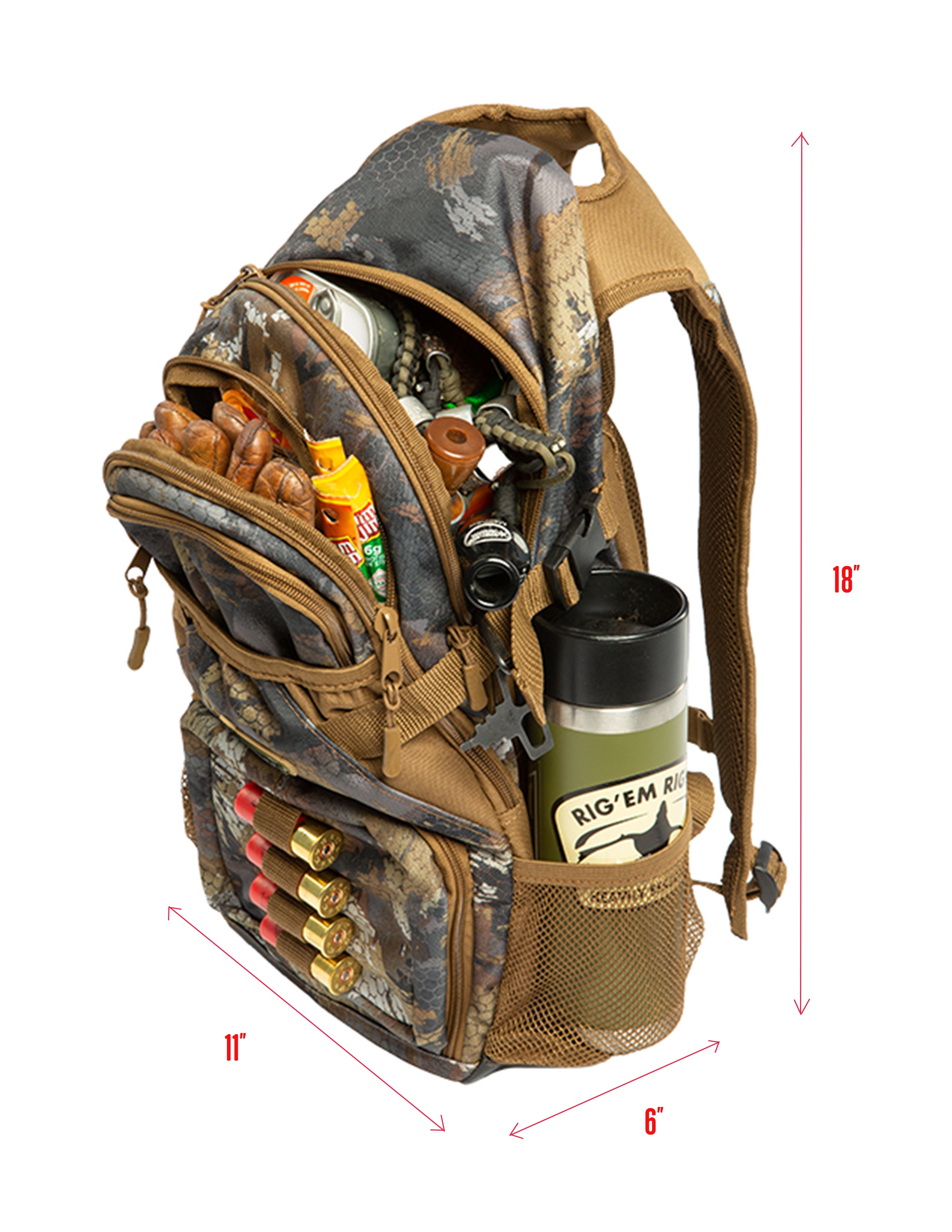 Stump Jumper Backpack-Mossy Oak® Bottomland® – Rig'Em Right
