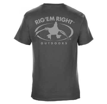 Rig'Em Right® Outdoors Logo Tee-Relaxed Fit