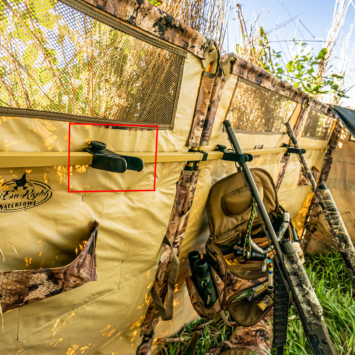 Panel Blind Gun Rest – Rig'Em Right