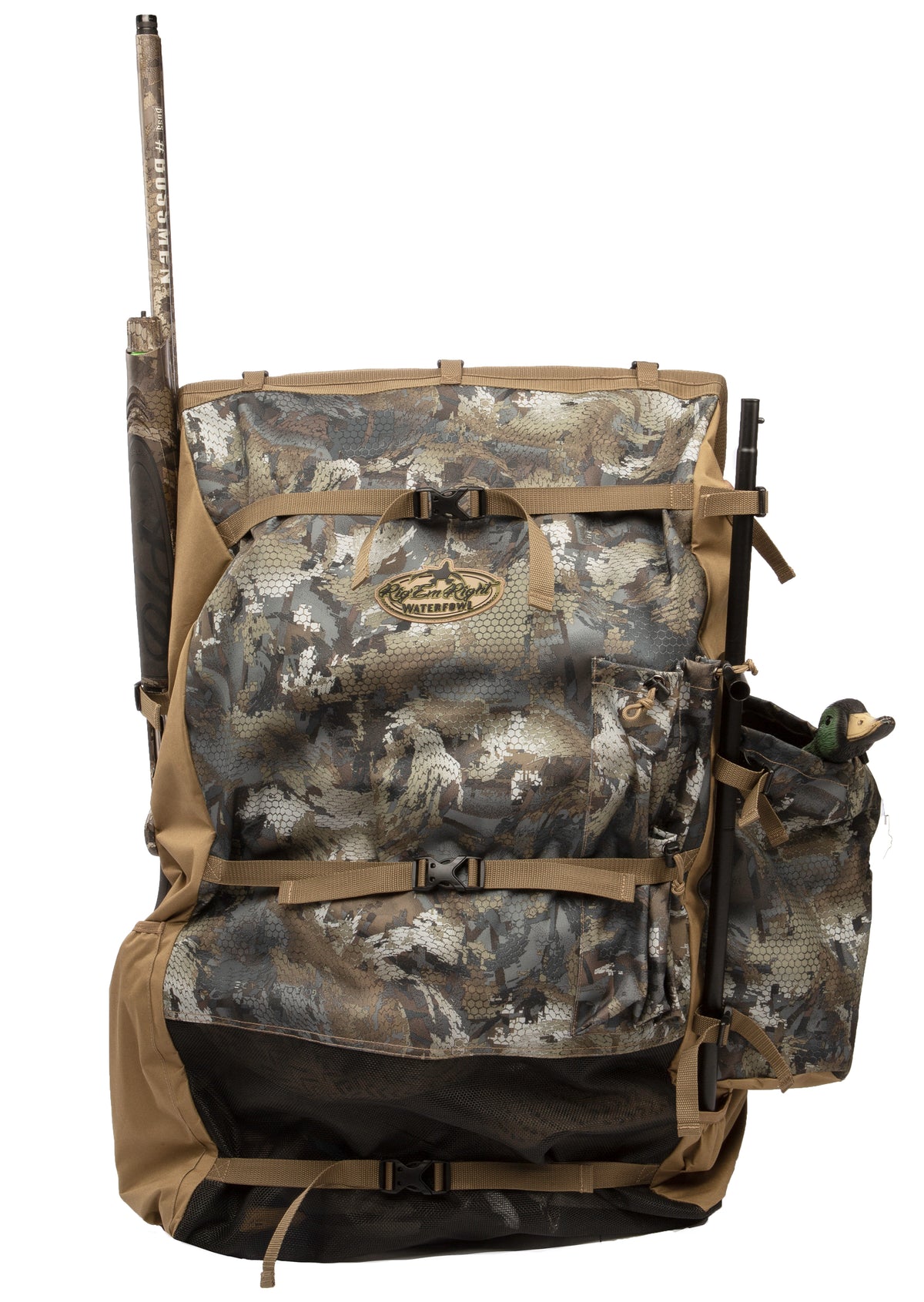Waterfowl Refuge Runner Decoy Backpack With Padded Backrest Rig'Em ...